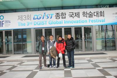 The 3rd DGIST Global Innovation Festival 2014 (Daegu)